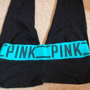 💥SOLD💥PINK VICTORIA SECRET YOGA CAPRIS